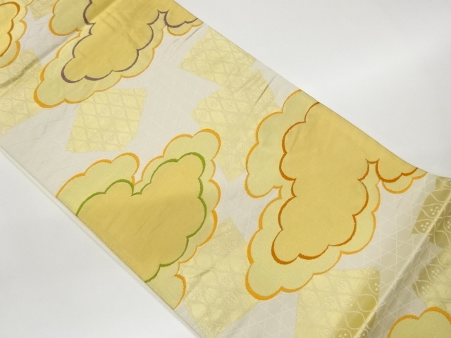 JAPANESE FUKURO OBI / WOVEN SHIKISHI PATTERN